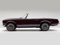 1965 Mercedez Benz 230 SL Maroon 113042-10-0101396